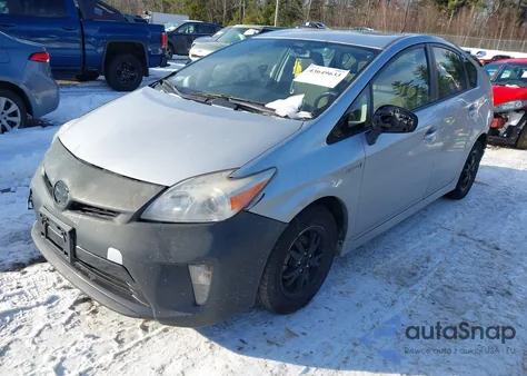 2012 Toyota Prius Three из США, поврежденный, VIN JTDKN3DU4C1503778